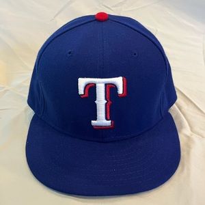 Texas Rangers New Era Hat size 7 3/8